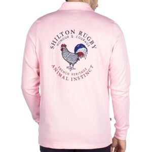 Shilton Polo héritage Rugby Homme 5XL / Rose - Publicité Shilton Polo héritage Rugby Homme 5XL / Rose - Publicité