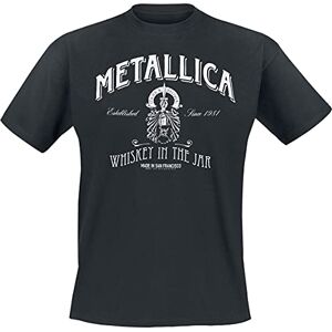 Générique Metallica Whiskey in The Jar Homme T-Shirt Manches Courtes Noir 3XL - Publicité Générique Metallica Whiskey in The Jar Homme T-Shirt Manches Courtes Noir 3XL - Publicité