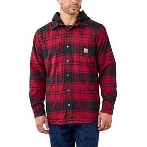 Carhartt Herren Flannel Fleece Hemdjacke, Oxblood Rot, XXL, - Publicité Carhartt Herren Flannel Fleece Hemdjacke, Oxblood Rot, XXL, - Publicité