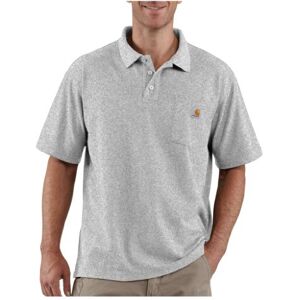 Carhartt Contractor’S Work Pocket Polo Chemise, Heather Grey, XS Homme - Publicité Carhartt Contractor’S Work Pocket Polo Chemise, Heather Grey, XS Homme - Publicité