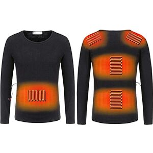 DRFGHK sous-vêtements Thermiques Chauffants pour Hommes et Femmes, t-Shirts Thermiques USB à Manches Longues, Couche de Base Ultra Douce, Haut Chaud, Lavable - Publicité DRFGHK sous-vêtements Thermiques Chauffants pour Hommes et Femmes, t-Shirts Thermiques USB à Manches Longues, Couche de Base Ultra Douce, Haut Chaud, Lavable - Publicité