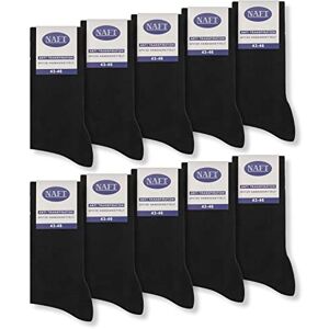 sockenkauf24 10 paires de chaussettes habillées pour femmes et hommes 100% coton sans couture et sans bandes élastiques désagréables (43-46, 10 x Noir) - Publicité sockenkauf24 10 paires de chaussettes habillées pour femmes et hommes 100% coton sans couture et sans bandes élastiques désagréables (43-46, 10 x Noir) - Publicité
