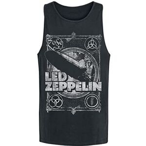 Led Zeppelin LZ1 Débardeur noir - Marchandise officielle - Publicité Led Zeppelin LZ1 Débardeur noir - Marchandise officielle - Publicité
