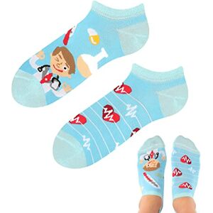 TODO Chaussettes amusantes à motif, multicolores, colorées, loufoques pour exprimer sa joie de vivre, 35-38 - Publicité TODO Chaussettes amusantes à motif, multicolores, colorées, loufoques pour exprimer sa joie de vivre, 35-38 - Publicité