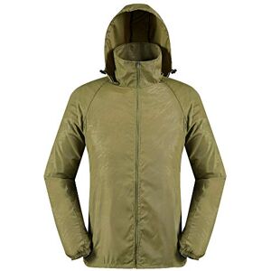 Susenstone Veste A Capuche Homme Legere Coupe Vent Running Manche Longues Grand Taille Survetement Manteau ImperméAble - Publicité