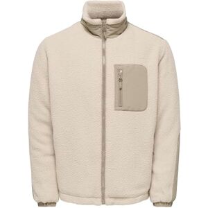 Only & Sons Onstyro Noos Veste rembourrée en Sherpa pour Homme, Doublure argentée, Taille XXL - Publicité Only & Sons Onstyro Noos Veste rembourrée en Sherpa pour Homme, Doublure argentée, Taille XXL - Publicité