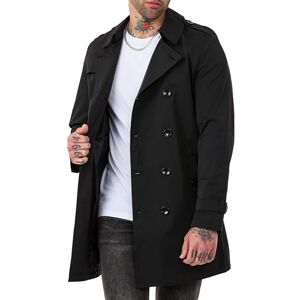 Redbridge Red Bridge Manteau trench pour homme, veste demi-saison, doublée, version lourde, Noir , M - Publicité Redbridge Red Bridge Manteau trench pour homme, veste demi-saison, doublée, version lourde, Noir , M - Publicité