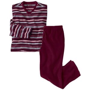 ATLAS FOR MEN Pyjama Micropolaire Rayé L - Publicité ATLAS FOR MEN Pyjama Micropolaire Rayé L - Publicité