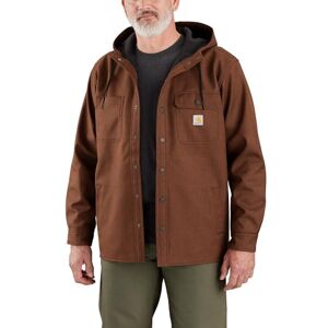 Carhartt Rain Defender Veste-chemise standard à capuche pour homme, épaisse, coupe décontractée Moka chiné - Publicité Carhartt Rain Defender Veste-chemise standard à capuche pour homme, épaisse, coupe décontractée Moka chiné - Publicité
