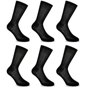Lancetti 6 paires de CHAUSSETTES COURTES HOMME classiques et élégantes en Lisle Made in Italy (42-44) Noir - Publicité Lancetti 6 paires de CHAUSSETTES COURTES HOMME classiques et élégantes en Lisle Made in Italy (42-44) Noir - Publicité