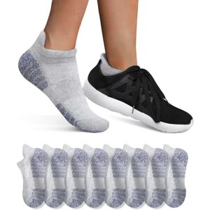 YouShow 8 Paires Chaussettes Homme Femme de Sport en Coton Socquettes Courtes Respirantes(8x Gris clair,35-38) - Publicité YouShow 8 Paires Chaussettes Homme Femme de Sport en Coton Socquettes Courtes Respirantes(8x Gris clair,35-38) - Publicité
