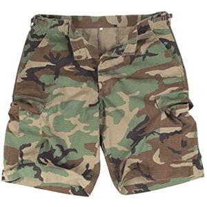 Mil-Tec US prélavé Ripstop Bermuda Short Short Woodland Taille L - Publicité Mil-Tec US prélavé Ripstop Bermuda Short Short Woodland Taille L - Publicité