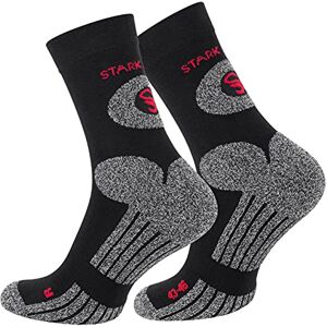 STARK SOUL Chaussettes de trekking unisexes., Noir, 43-46 - Publicité STARK SOUL Chaussettes de trekking unisexes., Noir, 43-46 - Publicité
