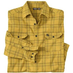 ATLAS FOR MEN Chemise pour Homme Chemise à Carreaux en Flanelle Confortable et Chaude 100% Coton Coupe Ample Disponible en Grandes Tailles du M au 5XL - Publicité ATLAS FOR MEN Chemise pour Homme Chemise à Carreaux en Flanelle Confortable et Chaude 100% Coton Coupe Ample Disponible en Grandes Tailles du M au 5XL - Publicité