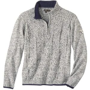 ATLAS FOR MEN Pull Camioneur à Torsades Col Zippé L - Publicité ATLAS FOR MEN Pull Camioneur à Torsades Col Zippé L - Publicité