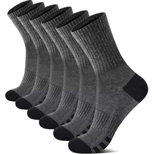 YouShow Lot de 6 paires de chaussettes de tennis pour homme et femme Chaussettes de sport et de randonnée Rembourrées Respirantes En coton doux, Gris foncé x 6, 43-46 - Publicité YouShow Lot de 6 paires de chaussettes de tennis pour homme et femme Chaussettes de sport et de randonnée Rembourrées Respirantes En coton doux, Gris foncé x 6, 43-46 - Publicité