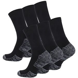 STARK SOUL 6 paires de chaussettes d'extérieur, de trekking et de randonnée, 6 paires Noir, 39-42 - Publicité STARK SOUL 6 paires de chaussettes d'extérieur, de trekking et de randonnée, 6 paires Noir, 39-42 - Publicité