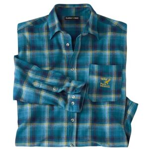 ATLAS FOR MEN Chemise pour Homme Chemise à Carreaux en Flanelle Confortable et Chaude 100% Coton Coupe Ample Disponible en Grandes Tailles du M au 5XL - Publicité ATLAS FOR MEN Chemise pour Homme Chemise à Carreaux en Flanelle Confortable et Chaude 100% Coton Coupe Ample Disponible en Grandes Tailles du M au 5XL - Publicité