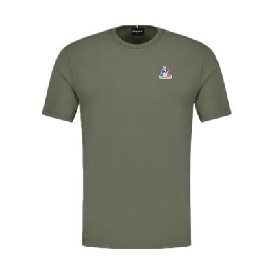 Le Coq Sportif Ess Tee SS N°1 M Tea Leaf T-Shirt Homme - Publicité Le Coq Sportif Ess Tee SS N°1 M Tea Leaf T-Shirt Homme - Publicité