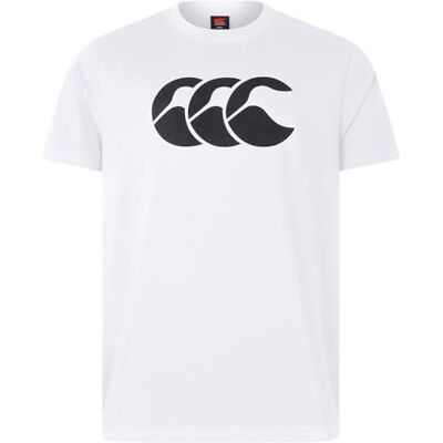 Canterbury T-Shirt Homme (XL) (Blanc/Noir) - Publicité Canterbury T-Shirt Homme (XL) (Blanc/Noir) - Publicité
