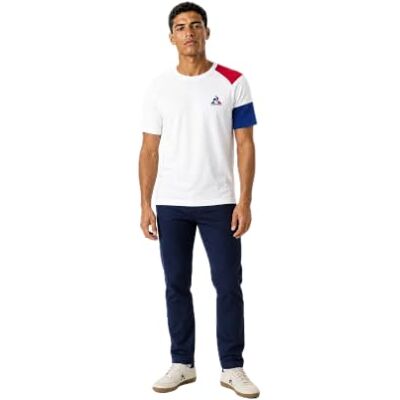 Le Coq Sportif Bat Sp Tee Ss Nº1 - Publicité Le Coq Sportif Bat Sp Tee Ss Nº1 - Publicité
