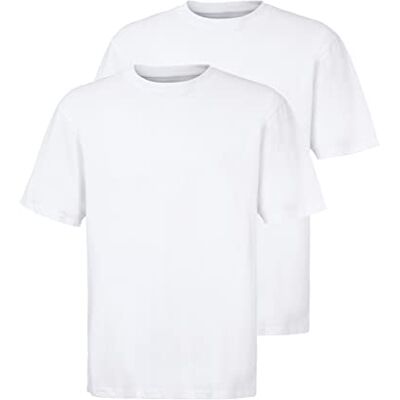 JAN VANDERSTORM - Erke Doppelpack T-Shirt - 100% Baumwolle - Publicité JAN VANDERSTORM - Erke Doppelpack T-Shirt - 100% Baumwolle - Publicité