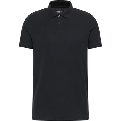 MUSTANG Polo Palco pour homme Coupe droite Tailles S, M, L, XL, XXL, 3XL Vert et noir - Publicité MUSTANG Polo Palco pour homme Coupe droite Tailles S, M, L, XL, XXL, 3XL Vert et noir - Publicité