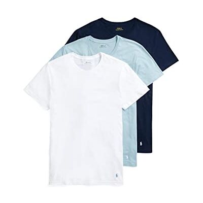 Polo Ralph Lauren Classic Fit Cotton T-Shirt 3-Pack - Publicité Polo Ralph Lauren Classic Fit Cotton T-Shirt 3-Pack - Publicité