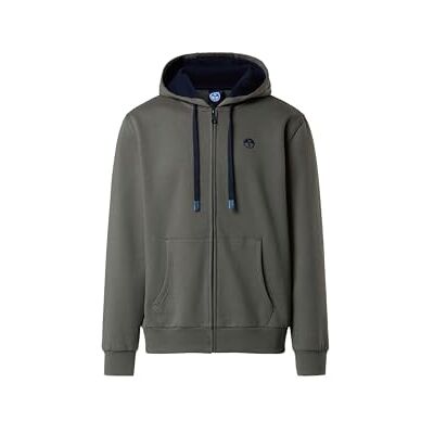 North Sails Sweat Full Zip Hoodie 691085 Full Zip Homme Coton Gris - Publicité North Sails Sweat Full Zip Hoodie 691085 Full Zip Homme Coton Gris - Publicité
