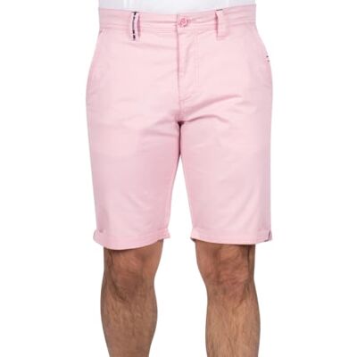 Shilton Bermuda uni Chino Homme 50 / Rose - Publicité Shilton Bermuda uni Chino Homme 50 / Rose - Publicité