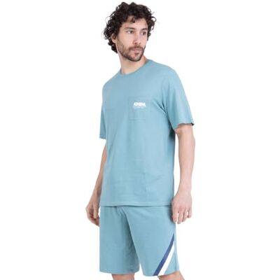 Athena Pyjama Court col Rond Homme Sportswear - Publicité Athena Pyjama Court col Rond Homme Sportswear - Publicité