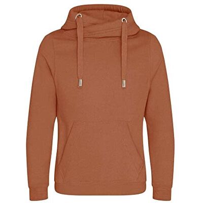 AWDis Sweat à capuche à col croisé pour homme, Biscuit au gingembre, XL - Publicité AWDis Sweat à capuche à col croisé pour homme, Biscuit au gingembre, XL - Publicité