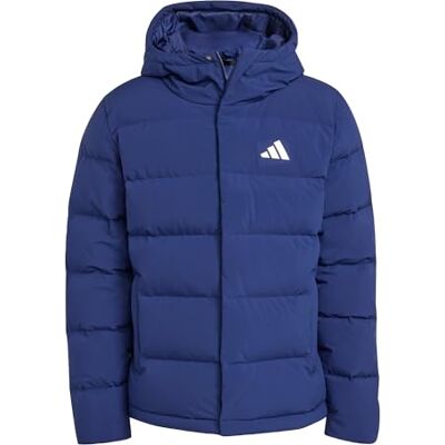 Adidas Men's Doudoune à capuche Helionic CLIMAWARM - Publicité Adidas Men's Doudoune à capuche Helionic CLIMAWARM - Publicité