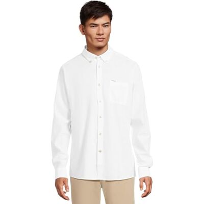 Chemise à manches longues Barbour Nelson - Blanc - XXL - Publicité Chemise à manches longues Barbour Nelson - Blanc - XXL - Publicité