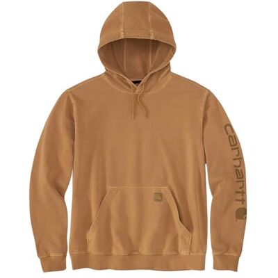 Carhartt Relaxed Fit Midweight Garment Dyed French Terry Graphic Sweatshirt Maillot de survêtement, Marron, X-Large Homme - Publicité Carhartt Relaxed Fit Midweight Garment Dyed French Terry Graphic Sweatshirt Maillot de survêtement, Marron, X-Large Homme - Publicité