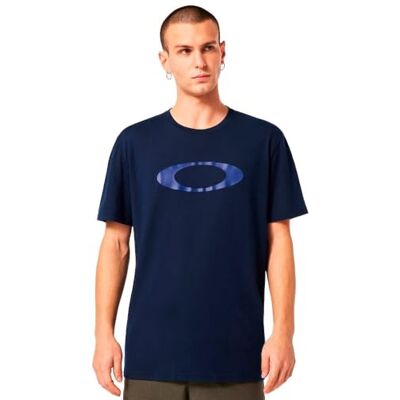 Oakley - O-Bold Ellipse - Bleu marine - S - T-shirt - Publicité Oakley - O-Bold Ellipse - Bleu marine - S - T-shirt - Publicité
