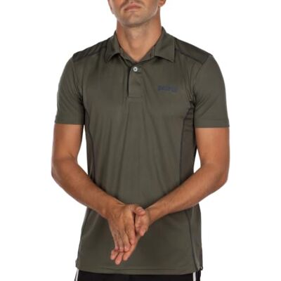 Shilton Polo Sport Team Homme L/Kaki - Publicité Shilton Polo Sport Team Homme L/Kaki - Publicité
