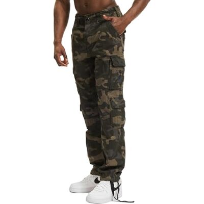 Brandit Pantalon Slim Pure Vintage Homme Pantalon Cargo Noir Cargo - Publicité Brandit Pantalon Slim Pure Vintage Homme Pantalon Cargo Noir Cargo - Publicité