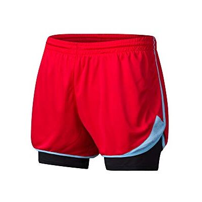FANSU Hommes 2 en 1 Shorts de Course, Short de Sport Poche Base Layer Stretch Compression Léger Respirant Séchage Rapide Pantalon Court Leggings Bermuda Été - Publicité FANSU Hommes 2 en 1 Shorts de Course, Short de Sport Poche Base Layer Stretch Compression Léger Respirant Séchage Rapide Pantalon Court Leggings Bermuda Été - Publicité