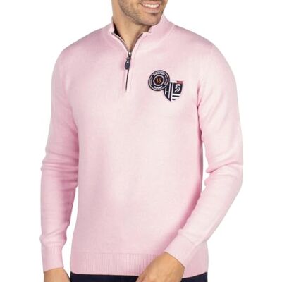 Shilton Pull Camionneur Rugby Nations 15 Homme XL/Rose - Publicité Shilton Pull Camionneur Rugby Nations 15 Homme XL/Rose - Publicité