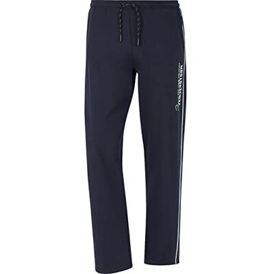 Pantalon de jogging décontracté bleu foncé Kalevi Jan Vanderstorm - Publicité Pantalon de jogging décontracté bleu foncé Kalevi Jan Vanderstorm - Publicité