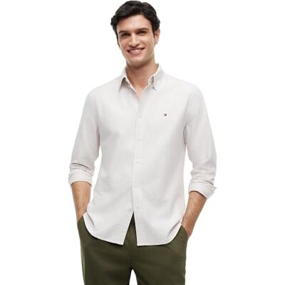 Tommy Hilfiger Chemise L/S Homme - Publicité Tommy Hilfiger Chemise L/S Homme - Publicité