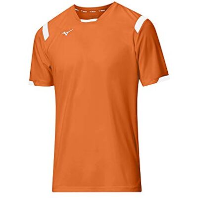 Mizuno Homme Orange Handball T-shirt - T-shirt - Publicité Mizuno Homme Orange Handball T-shirt - T-shirt - Publicité