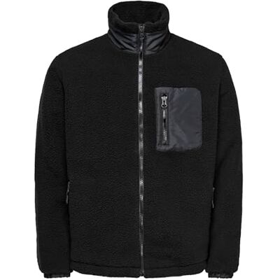 Only & Sons Onstyro Padded Sherpa Jacket Noos Onstyro Noos Veste rembourrée Sherpa Homme (lot de 1) - Publicité Only & Sons Onstyro Padded Sherpa Jacket Noos Onstyro Noos Veste rembourrée Sherpa Homme (lot de 1) - Publicité