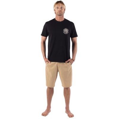 Rip Curl T-Shirt Homme à Manches Courtes avec Col Rond, Coupe Standard - Publicité Rip Curl T-Shirt Homme à Manches Courtes avec Col Rond, Coupe Standard - Publicité