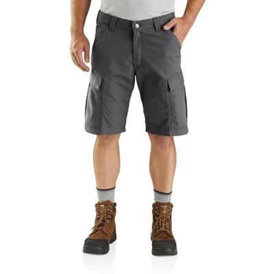Carhartt Force Relaxed Fit Ripstop Cargo Work Short d'utilité Professionnelle, Ombre, Taille 40 Homme - Publicité Carhartt Force Relaxed Fit Ripstop Cargo Work Short d'utilité Professionnelle, Ombre, Taille 40 Homme - Publicité