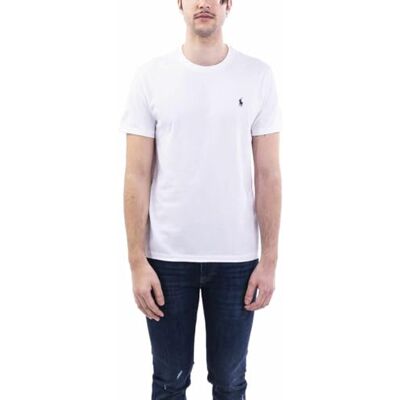 Polo Ralph Lauren T-Shirt pour Homme, Blanc (Blanc A1000), Taille S, Blanc (Blanc A1000), S - Publicité Polo Ralph Lauren T-Shirt pour Homme, Blanc (Blanc A1000), Taille S, Blanc (Blanc A1000), S - Publicité