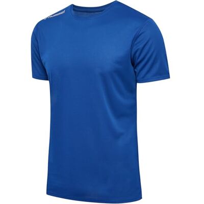 hummel Hmlrun Jersey S/S True Blue 2XL - T-shirt de sport - Publicité hummel Hmlrun Jersey S/S True Blue 2XL - T-shirt de sport - Publicité