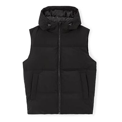 Celio Doudoune chaude à capuche sans manches pour homme 1148826, Noir/transparent, XXL - Publicité Celio Doudoune chaude à capuche sans manches pour homme 1148826, Noir/transparent, XXL - Publicité