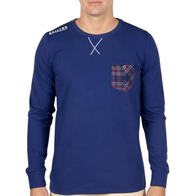 Shilton T-Shirt avec Poche Poitrine Homme 3XL / Blue - Publicité Shilton T-Shirt avec Poche Poitrine Homme 3XL / Blue - Publicité